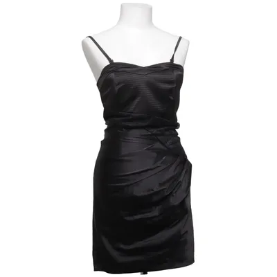 Cocktailjurk (Zwart) van Miss Ewing Katoen, Elastaan, Polyester