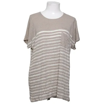 Topp (Beige, Vit) från Ivanhoe Linne, Viskos