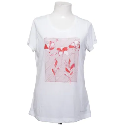 T-shirt (Wit, Rood) van Vaude Lyocell, Polyester
