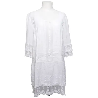Dress (White) from Flash Cotton, Viscose