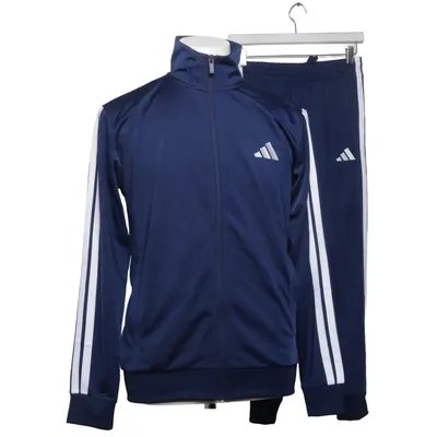 Sportssæt (Blå, Hvid) fra Adidas Elastan, Genanvendt polyester