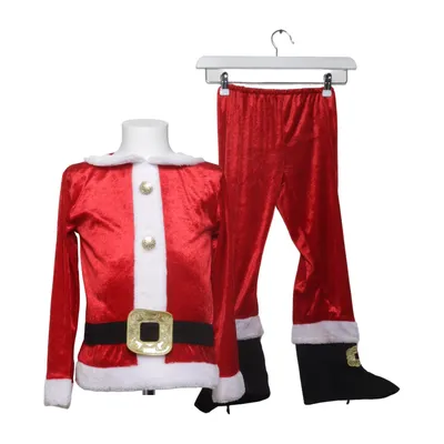 Julkläder (Röd, Vit, Svart) från Dunnes Stores Polyester