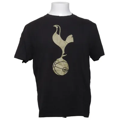 T-shirt (Black, Gold) from Tottenham Hotspur Cotton