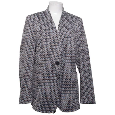 Blazer (Blue, Brown) from Sallie Sahne Acetate, Elastane, Polyamide