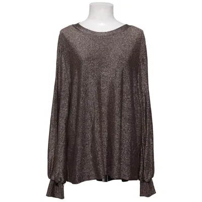 Top (Brun) fra Claire Woman Elastan, Metallfiber, Polyamid