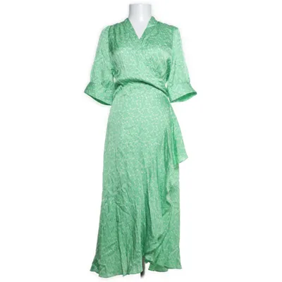 Wrap dress (Green, Multicolored) from Rodebjer Viscose