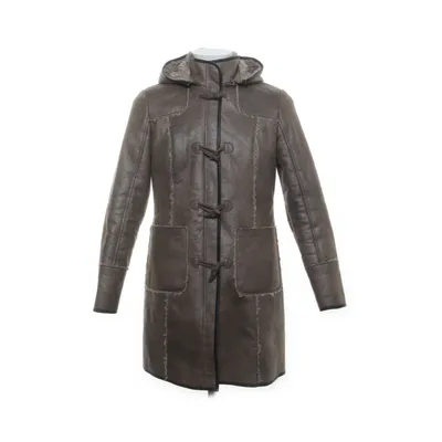 Shearling jas (Beige, Bruin) van Gipsy Acryl, Polyester