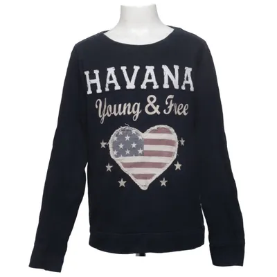 Sweatshirt (Blue) from Havana & Friends Cotton