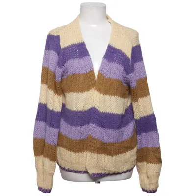 Maternity cardigan  (Yellow, Purple, Brown) from Pieces Maternity Acrylic, Metallic fiber, Nylon, Wool
