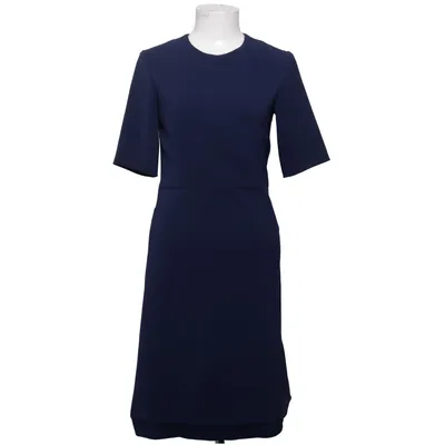 Jurk (Blauw) van Caliss Cupro, Elastaan, Polyester