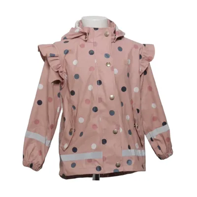 Rain jacket (Pink, Multicolored) from Petite Chérie Polyester, Polyurethane