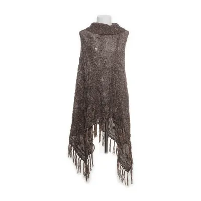 Poncho (Svart, Beige) från Cider Akryl, Polyester