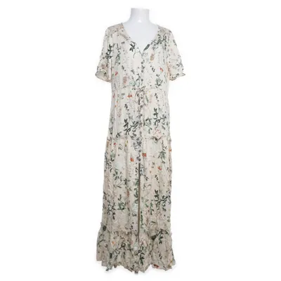 Maxi jurk (Beige, Meerkleurig) van Object