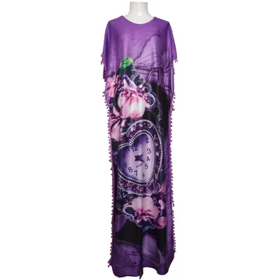 Strandkjole (Lilla, Sort, Pink) fra NH Elastan, Polyester