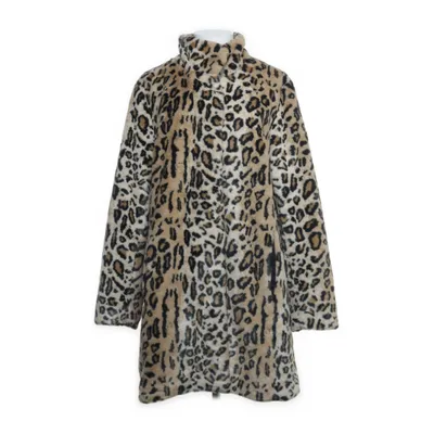Coat (Beige, Black, Brown) from Alice Bizous Acrylic, Polyester, Faux fur