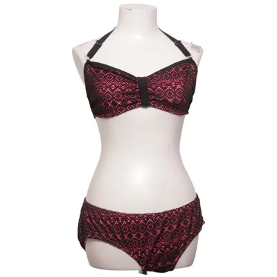 Bikini (Black, Pink) from Janina Elastane, Polyester