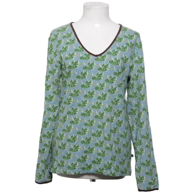 T-shirt à manches longues (Bleu, Vert, Marron) de Småfolk Coton, Élasthane, Modal