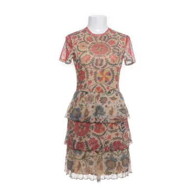 Jurk (Beige, Meerkleurig) van Desigual Polyester, Elastaan, Viscose