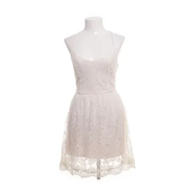 Jurk (Beige, Roze) van Abercrombie & Fitch Nylon, Viscose