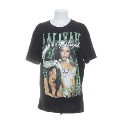 T-shirt (Svart) från Pull & Bear Bomull, Polyester