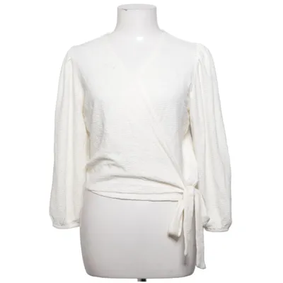 Slå-om bluse (Hvid) fra Esmara Elastan, Polyester, Viscose