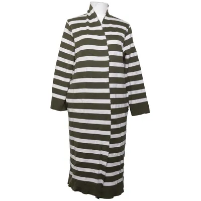 Cardigan (Vert, Blanc) de Susy Mix Acrylique, Coton, Viscose