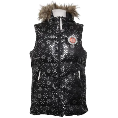 Gilet d'extérieur (Noir, Blanc) de Marin Alpin Duvet, Plume, Polyester