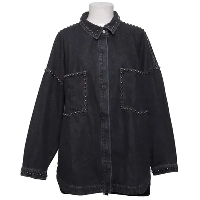 Jeansjacka (Grå) från Marta du Chateau Bomull, Polyester, Viskos