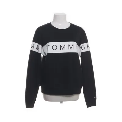 Collegetröja (Svart, Vit) från Tommy Hilfiger Jeans Bomull, Polyester