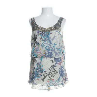 Top (White, Multicolored) from Tibi Polyester, Silk