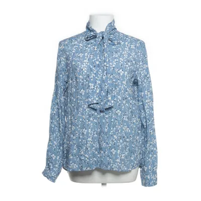 Pussy bow blouse (Blue, Multicolored) from The Shirt Factory Viscose