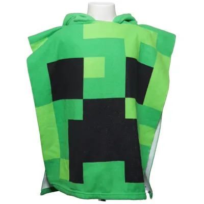 Bath cape (Green, Black) from Minecraft Polyester