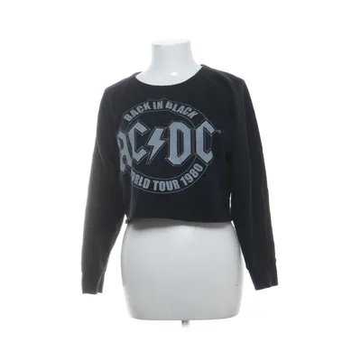 Crop top (Svart) från ACDC Bomull, Polyester