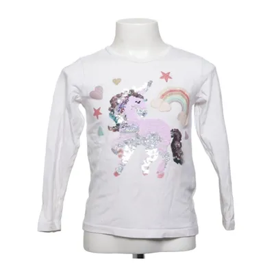 Langarmshirt (Weiß) von Lindex Kids Baumwolle, Elasthan