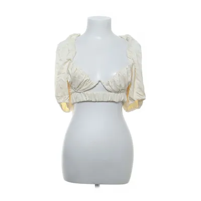 Crop top (Beige) from Mirah Maja Polyester, Viscose
