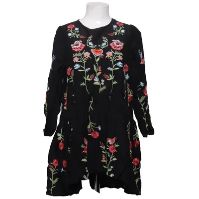 Jurk (Zwart, Meerkleurig) van Zara Woman