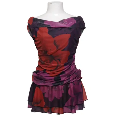 Dress (Red, Purple, Black) from Ally Elastane, Polyester