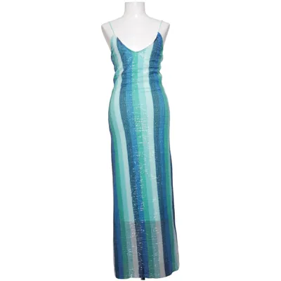 Robe longue (Bleu, Vert, Multicolore) de Zara Polyester