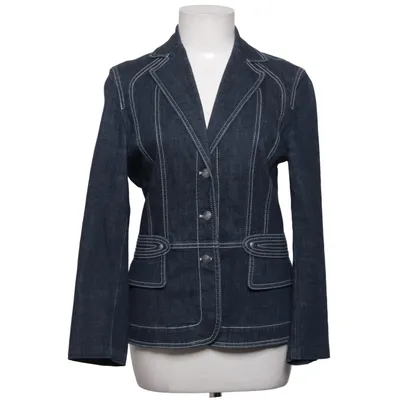 Denimjakke (Blå) fra Taifun Collection Bomuld, Elastan