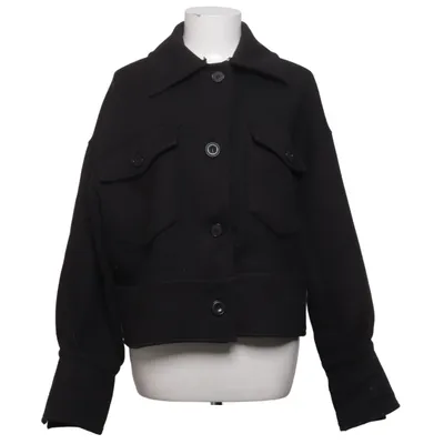 Jack (Zwart) van Meotine Elastaan, Vossenbont, Polyester, Viscose
