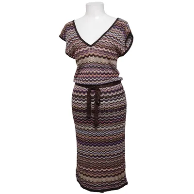 Dress (Purple, Brown, Multicolored) from Missoni Lindex Viscose