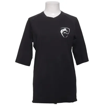 T-shirt (Zwart) van Alphalete Athletics Katoen, Elastaan
