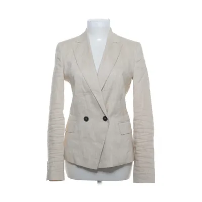 Blazer (Beige) van Jake*s Collection Elastaan, Linnen, Polyester, Viscose