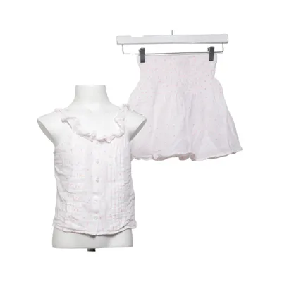 Set (White, Multicolored) from Remix Cotton