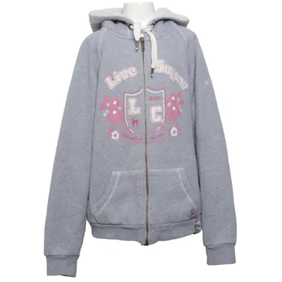 Capuchon sweater (Grijs, Roze, Wit) van Lee Cooper Katoen, Polyester