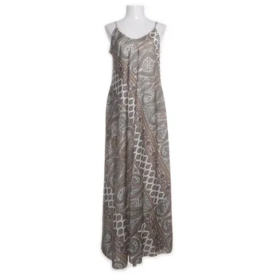 Maxi dress (White, Multicolored) from New Collection Italy Elastane, Polyester