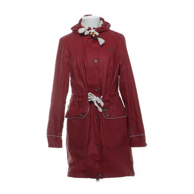 Raincoat (Red, Multicolored) from Schmuddelwedda Cotton, Polyester, Polyurethane
