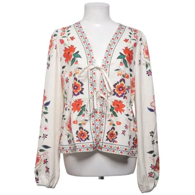 Blouse (Beige, Multicolore) Polyester