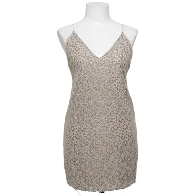 Kjole (Beige, Sort) fra Zara Collection Bomuld, Polyamid, Polyester