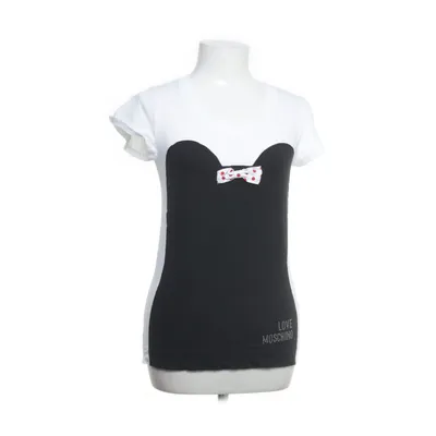 T-shirt (Vit, Flerfärgad) från Love Moschino Bomull, Elastan